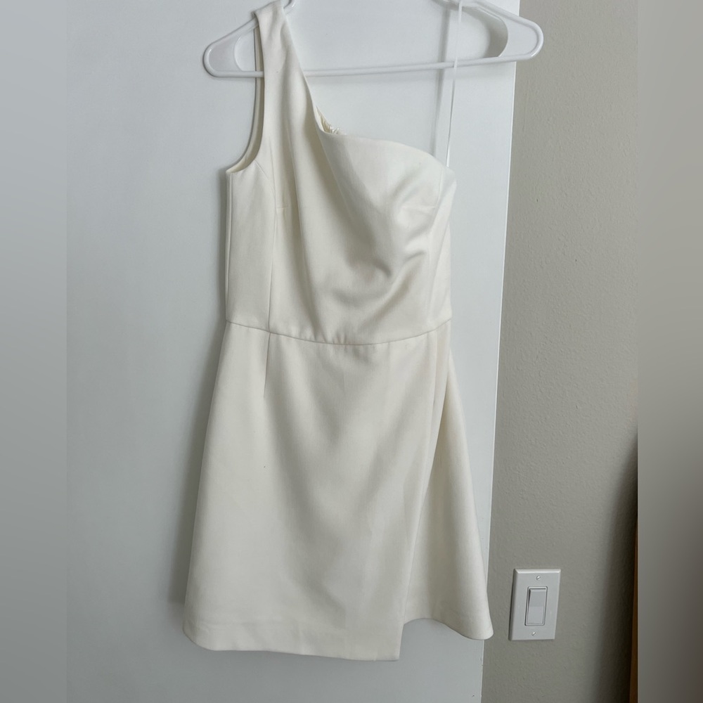 One shoulder “French Connection” dress